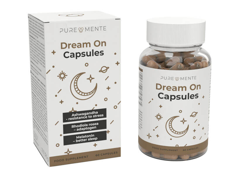 Dream On Capsules na sen i stres – opinie cena skład